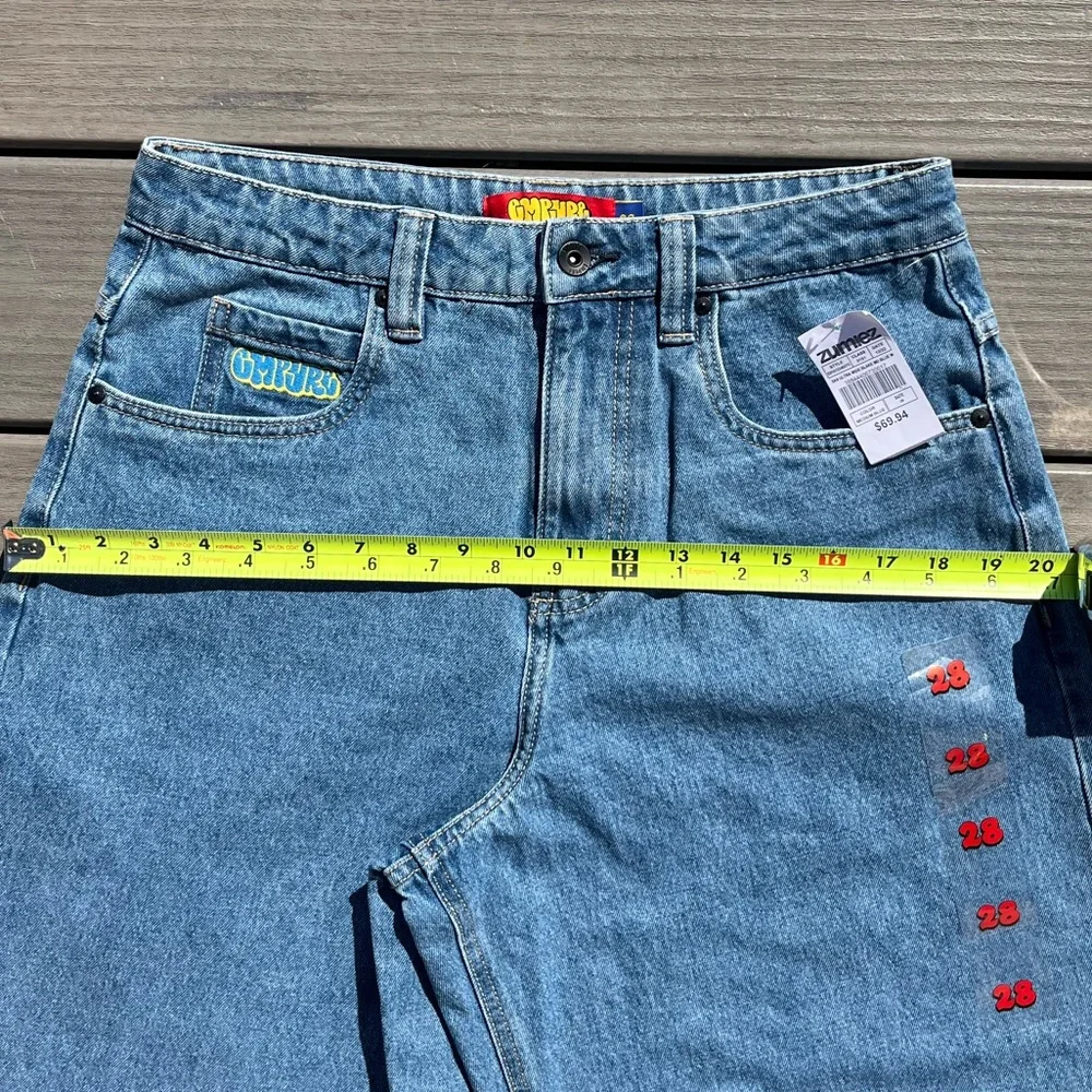 Empyre; Unwind; Iconic Ultra Wide Leg; 'Blake'; Medium Blue Jeans; NWT; 28W - Picture 5 of 11